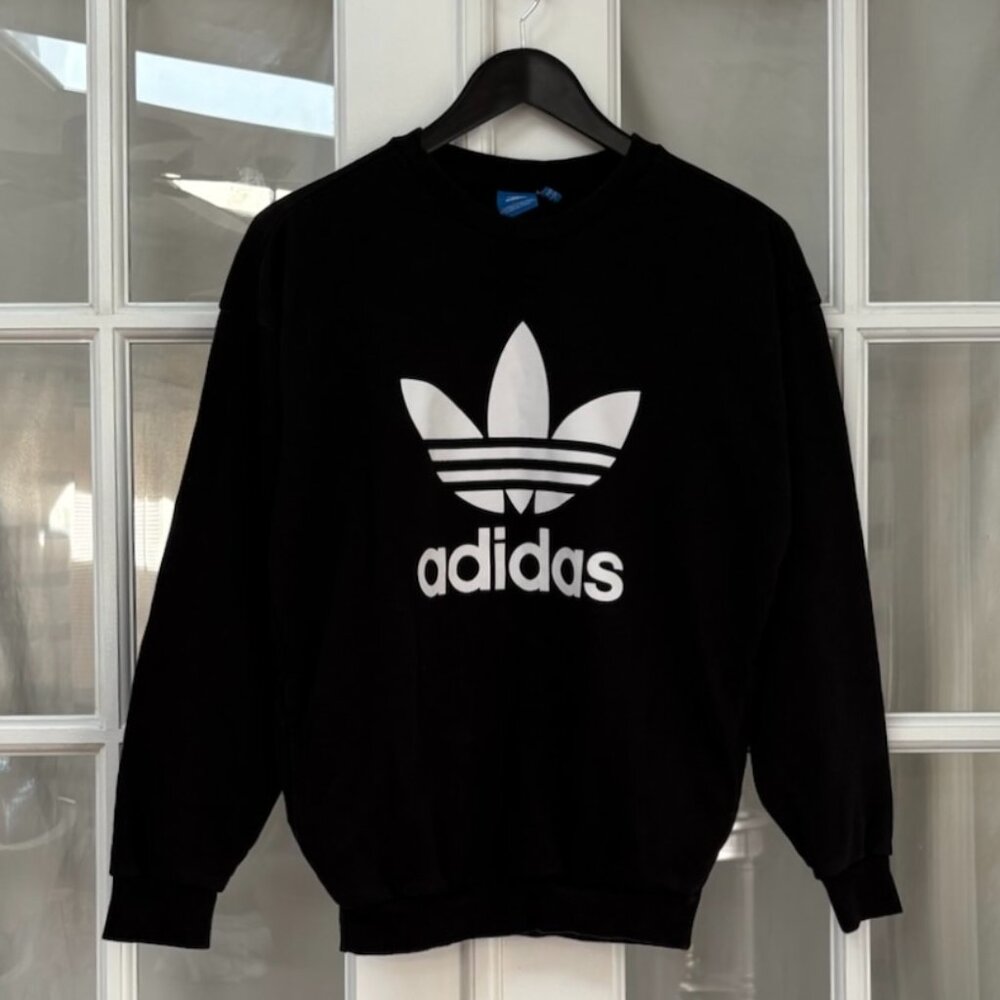 Adidas Lightweight Cotton Logo Sweatshirt